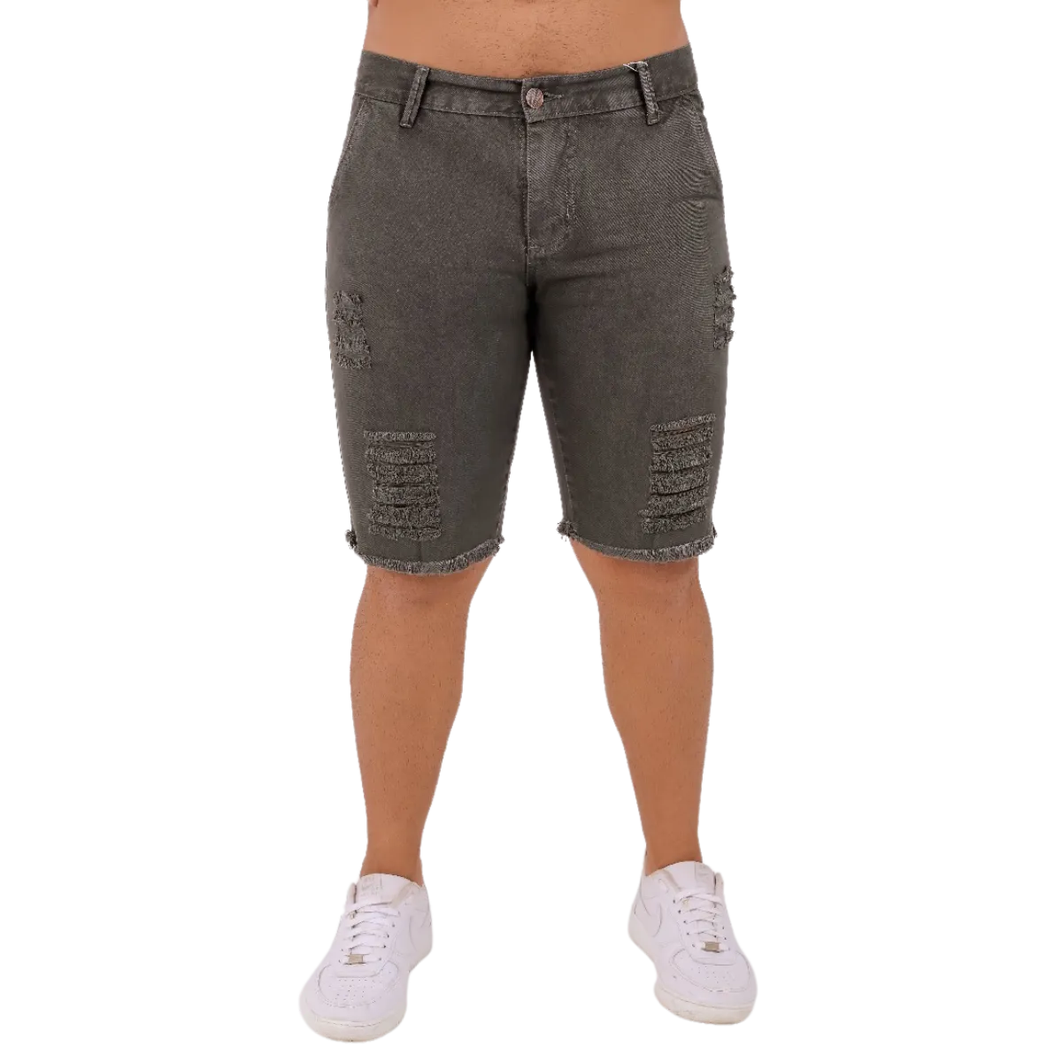 Bermuda Masculina Verde Militar